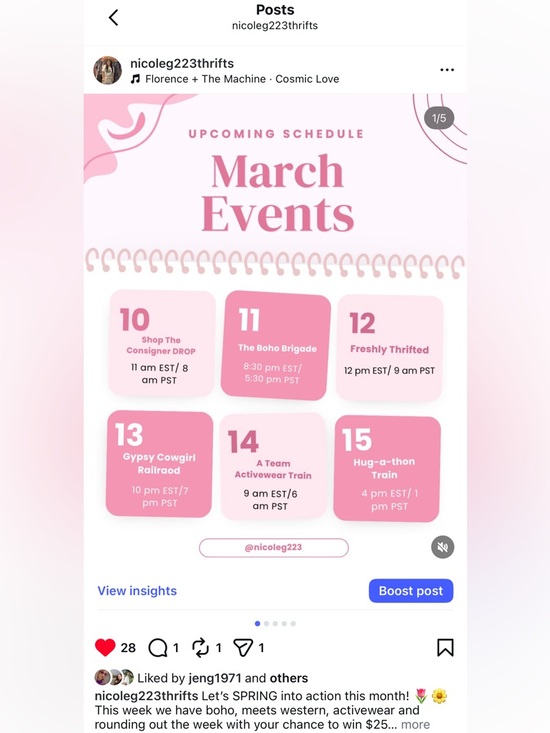 @Nicoleg223 Nicole is Live 💕🛍️ - Picture 2 of 4